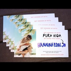 Pura Vida discount code!